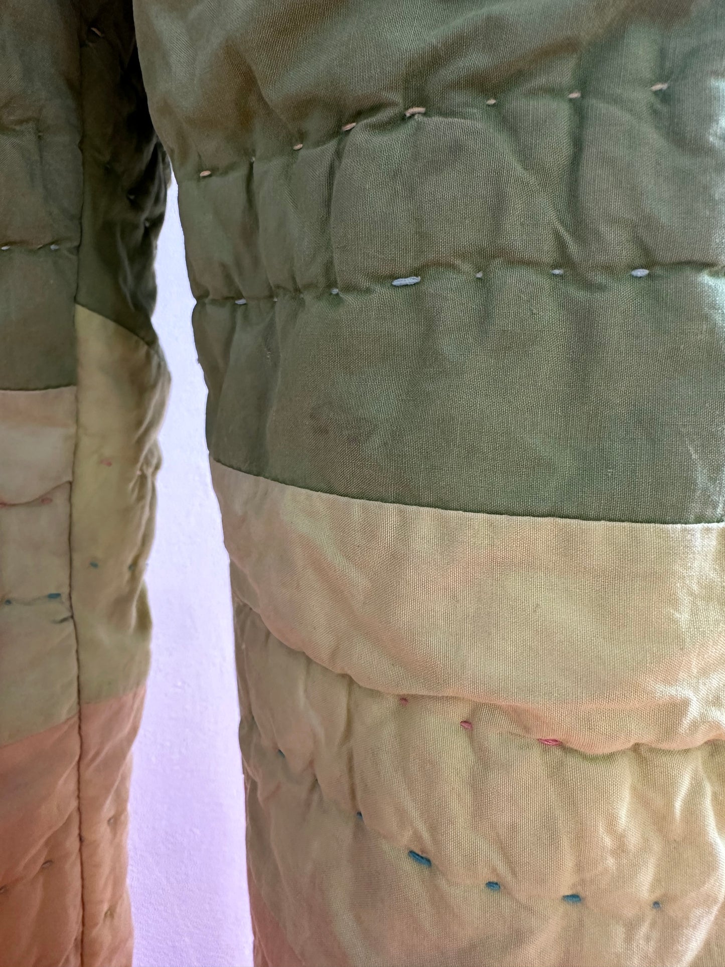 old quilt slim pants