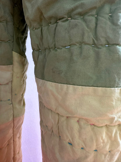 old quilt slim pants