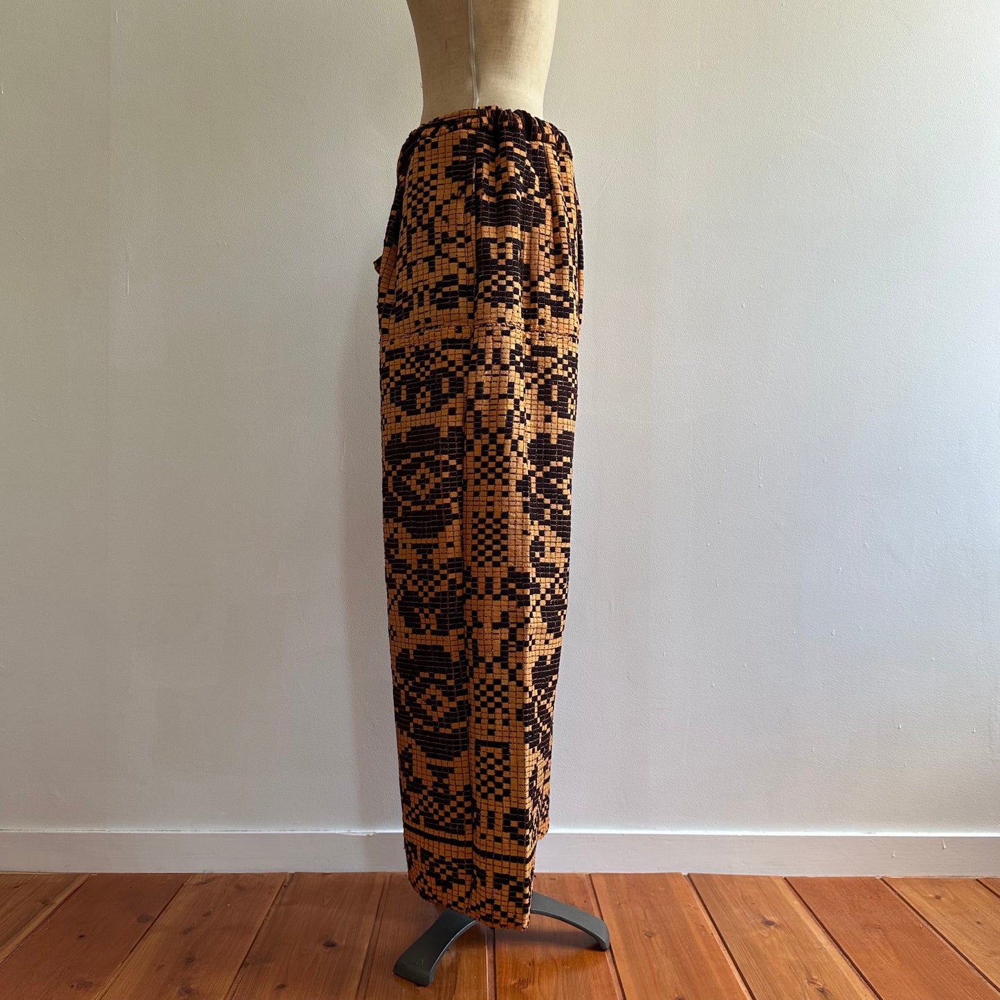 old coverlet tuck wide pants