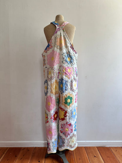 old quilt huge overall