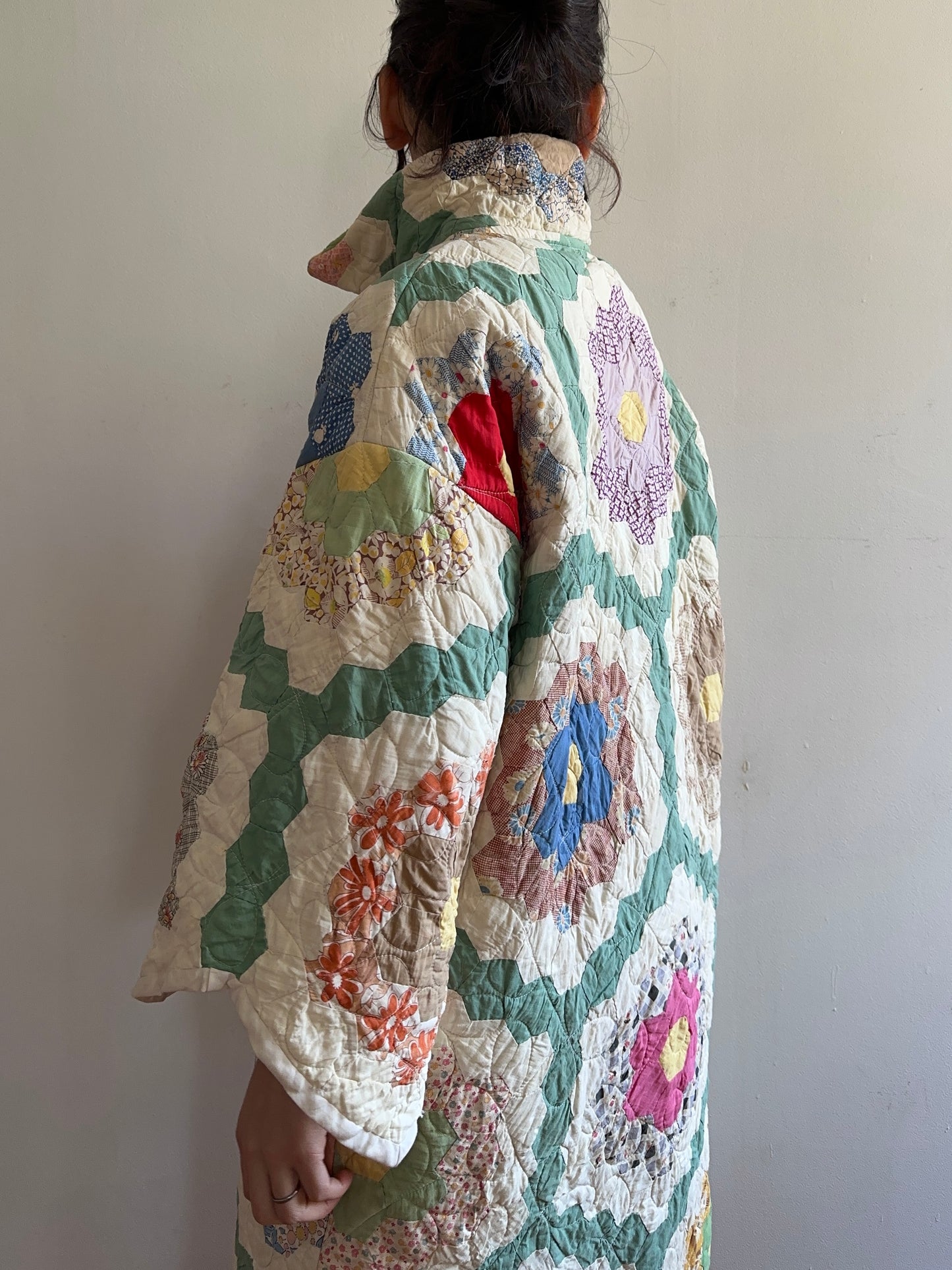 old quilt coat