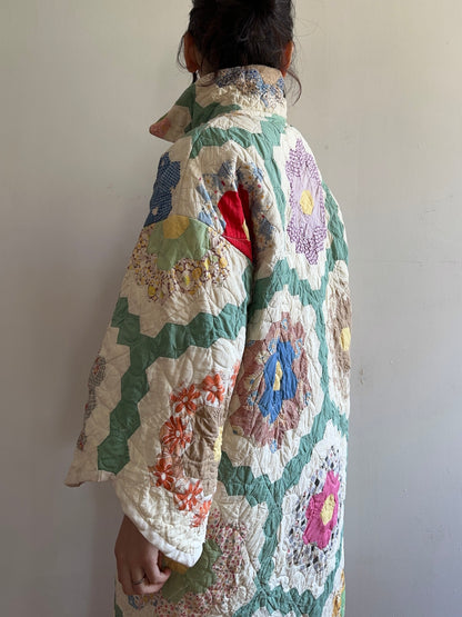 old quilt coat