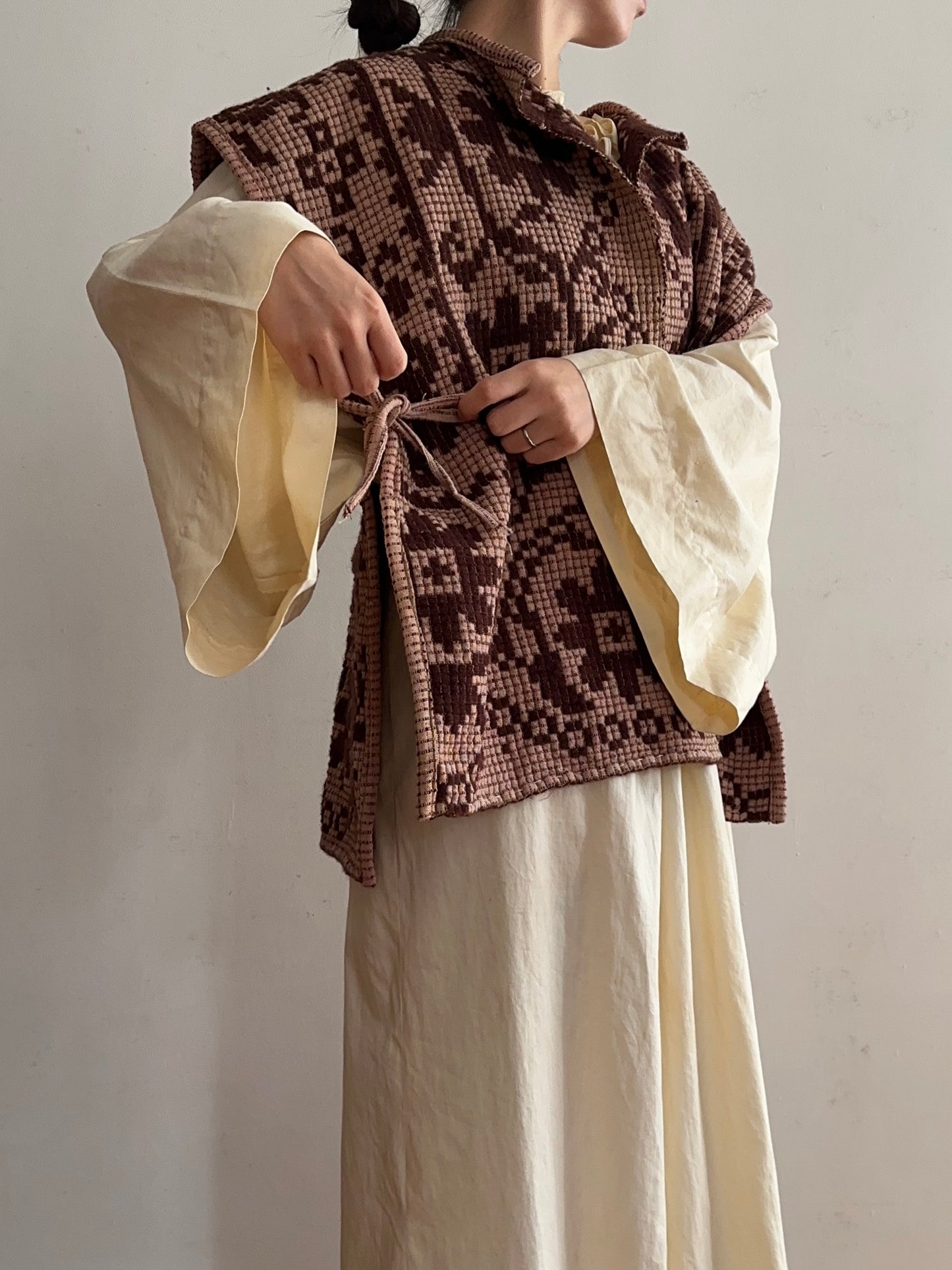 old coverlet wide vest