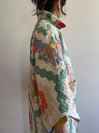 old quilt coat