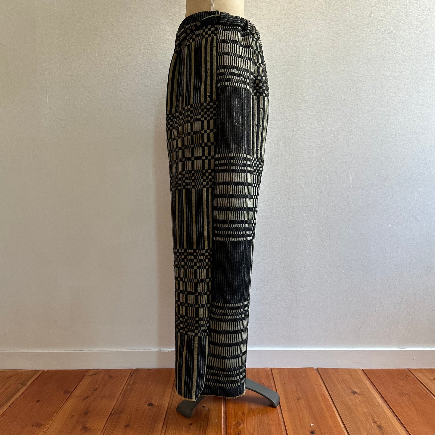 old coverlet tuck wide pants
