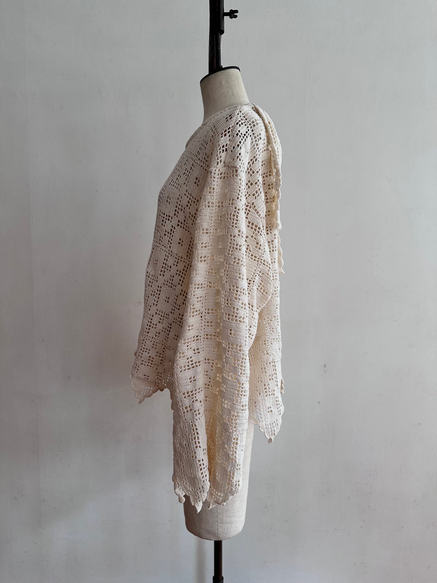 old crochet lace sailor shirts