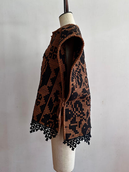old coverlet wide vest
